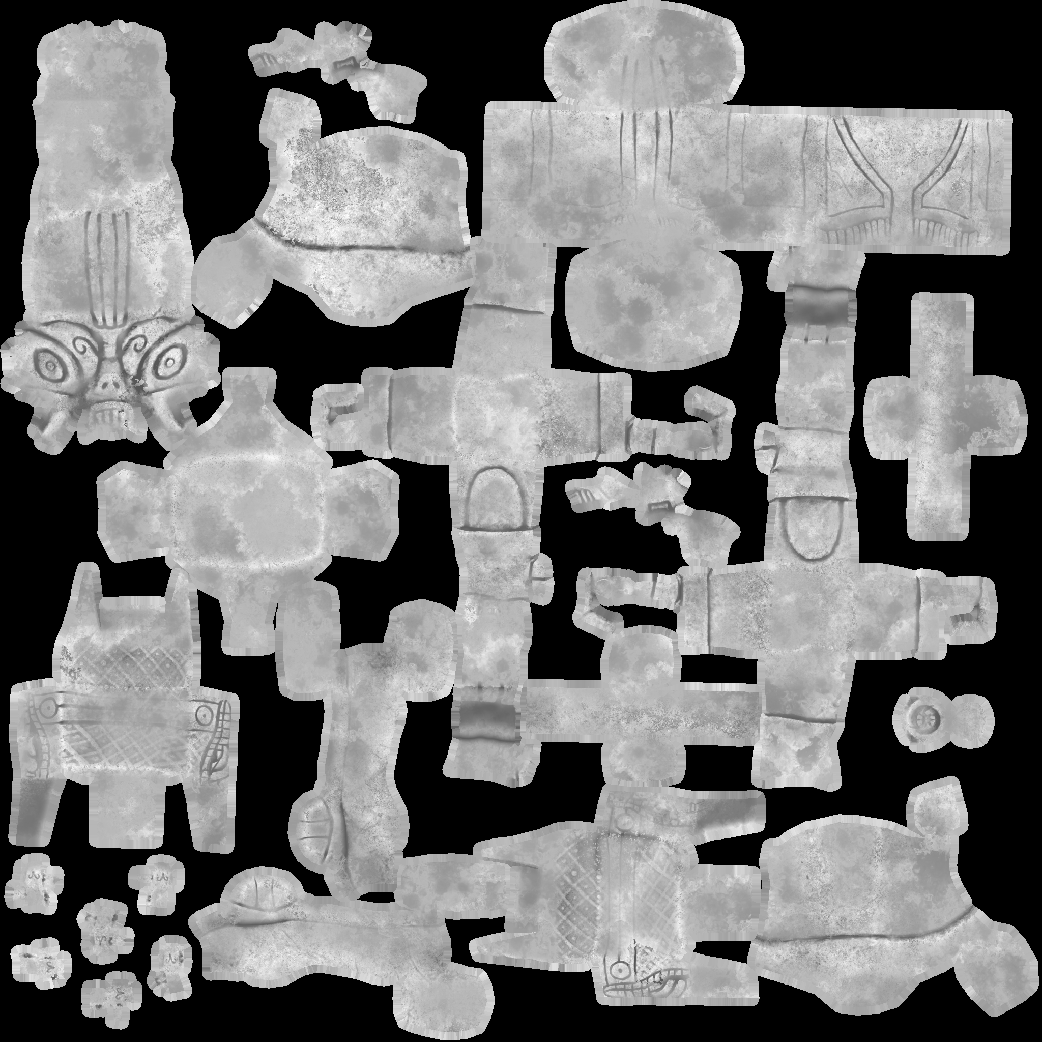 Golem roughness map